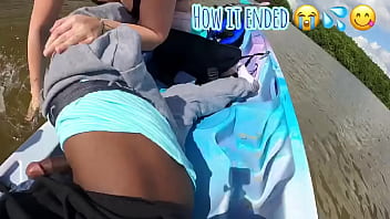 Preview 4 of Xxx3 Sex - Mandi May sucks tour guide and he knocks her in the water