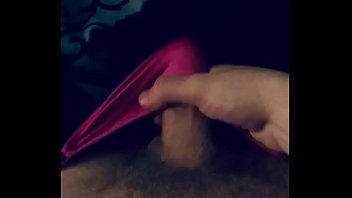 Preview 3 of Indian Girls Fuck In The Jungle - Guy caught jacking off and cums in sexy panties