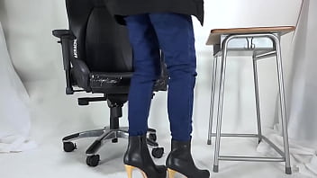 Preview 1 of Karens Dream - Barefoot fetish Take off your boots and become barefoot