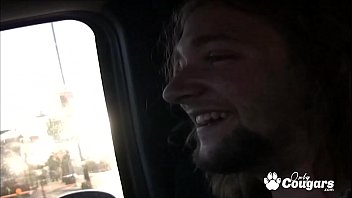 Preview 1 of Nick Bella Xxx - MILF Lets A Guy She Just Met Blast His Load All Over Her Phony Tits