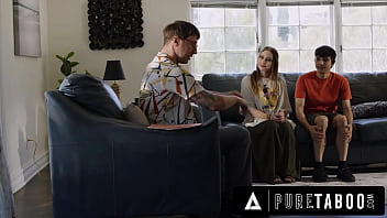 Preview 1 of Desperate Amateur Joy - PURE TABOO Naive Laney Grey Is Tricked Into Offering Virginity To Boyfriend &amp_ Their Sex Therapist