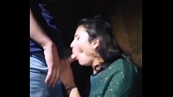 Preview 1 of Bella Agnes - Shemale from India getting gangbanged on a train