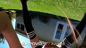 Preview 1 of Tamil Nadu School Sex Video - POVD Flexible Gumby Like Babe Fucked In Pov