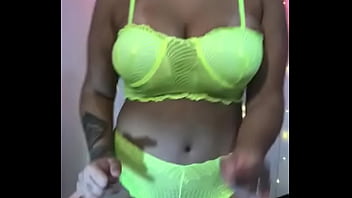 Preview 4 of Enimals Sex Girl - De Lingerie Verde Pra Voc&ecirc_ ! | Parte 3 | Funk # 24