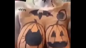 Preview 4 of Virgin Teeen Sleep - Tetas en hallowen