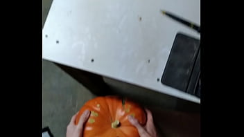 Preview 3 of Kiara Marie Pov Porn - pumkin smashing