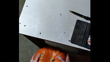 Preview 4 of Kiara Marie Pov Porn - pumkin smashing