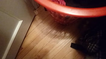 Preview 1 of Vaginal Discharge Videos - Smelling sister in law&#039_s panties