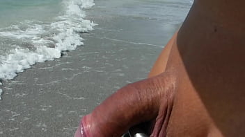 Preview 4 of Jor Stefano - Public beach walk naked