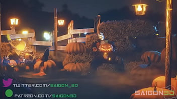 Preview 1 of Mom And Sister Xxx Vidoscom - Overwatch Halloween Special Fap