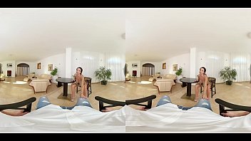 Preview 1 of Wifes Lesbian Lap Dance - Czech VR 372 - Two Italian Pussies