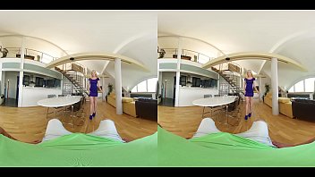 Preview 1 of Grand Ma Seduce - Czech VR 373 - Mesmerizing Blonde Horny for your Cock