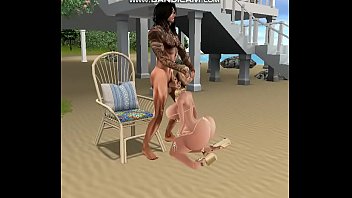 Preview 3 of Big Coky - Horny Ravelicious fucks Paul on the beach