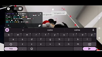 Preview 1 of Kidz Boy End Mom - Foda natalina com duas m&atilde_es Noel no brookhaven - Roblox