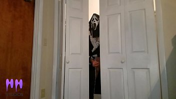 Preview 2 of Seacheniste Baldizini Sikiyor - Step Son Spies On For Halloween Prank (Preview)