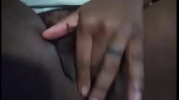 Preview 1 of Xnxnx Hot Mom And Son Kichen Com - Ebony milf playing with pussy