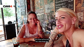 Preview 1 of Bone Ass - Harleen van Hynten and Adrienne Kiss having naughty,  slutty lesbo cam sex with dildos and anal beads (FULL SCENE)! Cam4.com
