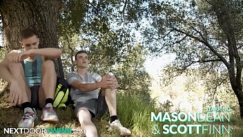 Preview 1 of Rap And Cring - Twinks Fuck Passionately After Romantic Hike - NextDoorTwink