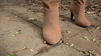 Preview 1 of Force Sis Xnxx - Long boots fetish