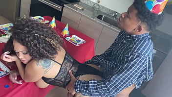 Preview 4 of Asain Honey - nobody came to my bday party so my stepmom gave me an extra surprise... pt1