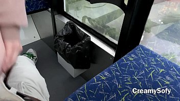 Preview 4 of Weronika Moser - I barely had time to swallow hot cum! Risky public sex on ferris wheel - CreamySofy