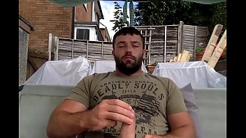 Preview 3 of Bhabh Sex - Straight dude jacking off in his backyard