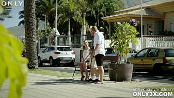 Preview 2 of Legs Tease Heels Teen - Only3x (Only3x) brings you - Voluptuous blonde Mary Monroe awesome sex with the rich guy