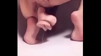 Preview 4 of Male Great Toy - Ass dildo bitch shower
