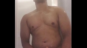 Preview 4 of Swallowing Hugh Load - shower stroke