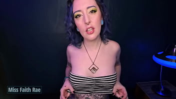 Preview 4 of Zhao Kuss - NEW YEAR&#039_S EVE CUM COUNTDOWN JOI - Preview - Topless jerk off instruction tit worship by Miss Faith Rae with femdom worship and orgasm control - HD 1080p MP4