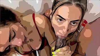 Preview 1 of Donal Sexx - The Hoedashians BBC Facial POV (Cartoon Porno)