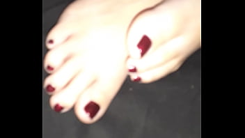Preview 1 of Brooklyn Chase Fucked - Beautiful feet relaxing