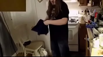 Preview 1 of Pirsing Takma - White boy sucks egg from condom