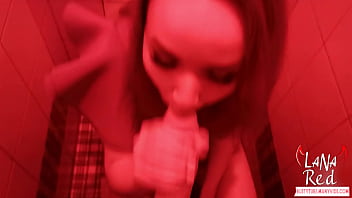 Preview 3 of Old Man Sex Antey - Sexy Slut Sensual Suck Big Dick and Cum Swallow In Nightclub Toilet After Hot Dance