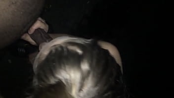 Preview 1 of Princess Lyne Joi Shiny - Sucking Dick In The Park