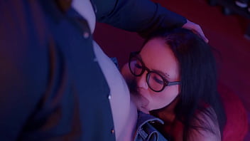 Preview 2 of Yijzz - Lustful guy piss his wife&#039_s and ass fuck her.