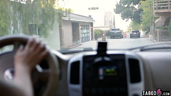 Preview 3 of Kompoj Me Hot Skank - MILF stalker Anikka Albright sabotaged a male pornstars car