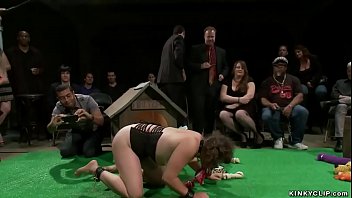 Preview 2 of Xnxxpeliculas Mexicanas Con - Bound bbw in public gangbang fuck