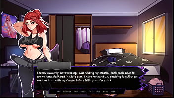 Preview 1 of Luna Duval - Futariuum&#039_s Gate [ FUTANARI Hentai Game ] Ep.2 hot MILF with HUGE ASS is teasing me !