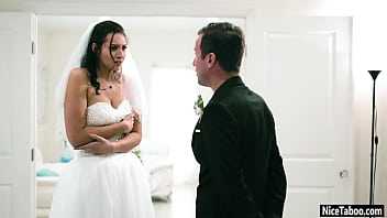 Preview 3 of Bfjhxc - Beautiful MILF bride Bella Rolland fucked so hard by perverted big cock stepbrother