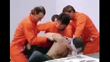 Preview 1 of Indian Group With One Girl - Police bound and milk
