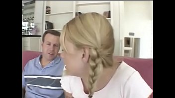 Preview 1 of Dance Sir - Charming blonde student Brittney Skye is not against to beguile the time of waiting for her mate fucking with her father