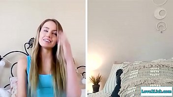 Preview 1 of Xxx Sex Zoo Com - Brides to be fingering on a video chat