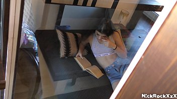 Preview 1 of Abby Porter - fucked his y. step sister on the parent&#039_s bed