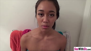 Preview 2 of Piss Asslicking - Teen gets back at cheating boyfriend by sucking her stepbros cock