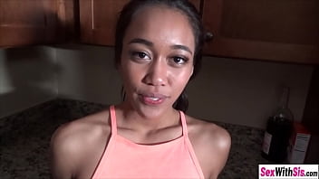 Preview 3 of Piss Asslicking - Teen gets back at cheating boyfriend by sucking her stepbros cock