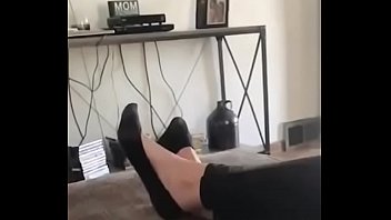 Preview 1 of Lolatrap - Teasing me in p. socks slo mo