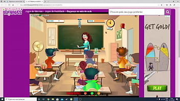 Preview 1 of Barbarie Rican - Naughty Classroom ( games2win flash game )