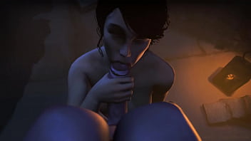 Preview 2 of Splits Doing - 「Under Blessed Moonlight」by Coot27 [Original SFM Porn]
