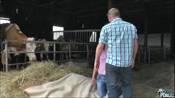 Preview 1 of Vanessa Mdee Akitombwa - Skinny brunette fucked on the hay